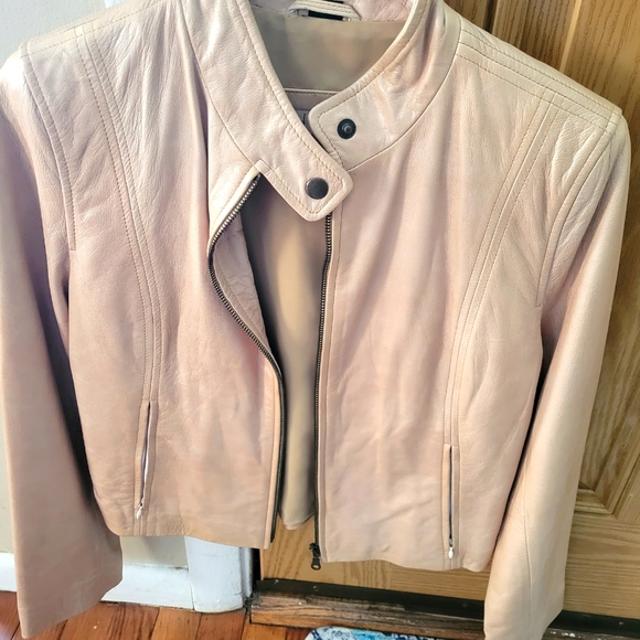 Genuine leather moto jacket - Picture 6 of 9